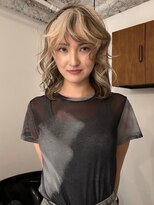 ルーム(Loom.)&nbsp;デザインカラー　ミディアムレイヤー　コントラストハイライト