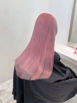 ベレーザシェルト(Beleza scelto) 14440ブリーチ&ダブルカラーラベンダーパープルレイヤーロング