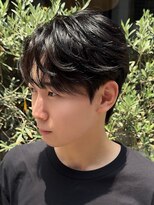 メンズラピス 栄店(Men's Lapis)&nbsp;ダウンパーマニュアンスセンターパート