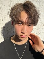 ウィズ 松戸五香店(Wiz)&nbsp;グレージュ×センターパートが旬！シャドウパーマで垢抜け♪