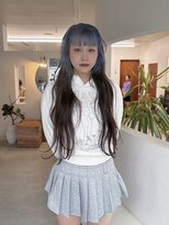 ウィットサークル(wit circle)&nbsp;アイスブルー×ブラウンのルーツカラー