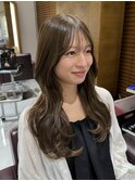 【トレンドヘア◎】レイヤー×透明感カラー