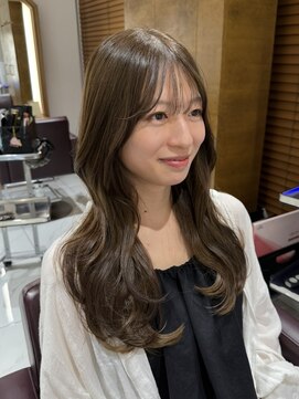 ザザ ZA/ZA 目白 【トレンドヘア◎】レイヤー×透明感カラー