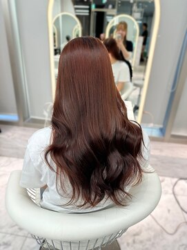 ロンドルピナス 小倉(Lond Lupinus) ミディアムレイヤーカット/似合わせカット/大人ガーリー/20代