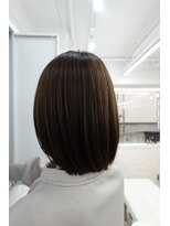 ディジョン 自由ヶ丘(Dijon)&nbsp;韓国顔まわりレイヤーカットグレージュオリーブベージュブラウン