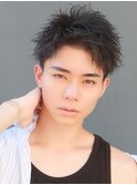 スパイキーショート/短髪/ツーブロック/メンズ/men'sc
