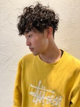 ソレイユ シンサカエ(SOLEIL SHINSAKAE) お洒落♪マッシュ×強めスパイラルパーマ☆