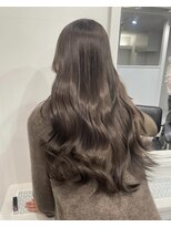 ヴィア 京都烏丸(Via)&nbsp;10代20代30代/透明感カラー/グレージュ/ブリーチなし/髪質改善