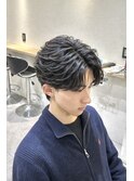 センターフェザーパーマ