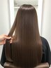 【新規/蒲生四丁目/縮毛矯正/前髪/梅雨】カット＋髪質改善ストレート（前髪）