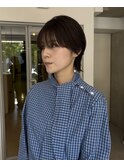 ショートウルフ/マッシュショート/名古屋伏見
