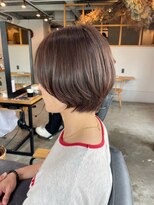 バトー バイ トリコ 船橋北口店(BATEAU by tricot)&nbsp;ショートボブ＊ラベンダーグレージュ
