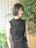 サロン シー(salon sea) salon seaとわ 暗くても透け感があるグレージュカラー×ボブ