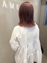 フレーム なんば店(FRAME)&nbsp;▲ブリーチハイライトありピンクカラー