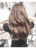 【Marl】アッシュベージュのハイライトグラデーションカラー♪