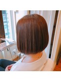 【Aile Hair】秋色★前下がりbob★大人可愛いボブ