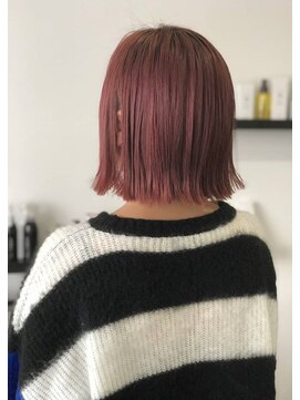 ヘアサロン ミリエ(HAIR SALON milie) ピンクカラー
