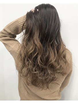 アライブ キチジョウジ(ALIVE Kichijoji) 【 ALIVE吉祥寺】ミルクティーベージュグラデーションカラー