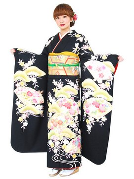 ゲッカビジン(GEKKABIJIN) レンタル振袖FS-45 37000円《東京着物レンタル/六本木月下美人》