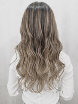 ソース 梅田(SOURCE)&nbsp;【SOURCE】ミルクティーバレイヤージュ