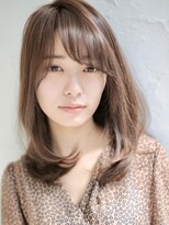 アグ ヘアー ボニー 三田駅前店(Agu hair bonny) ワンカールでヘルシー美人ミディアムヘア