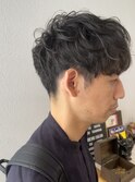 大人系なマッシュスタイル