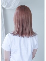 ホワイトルーム(White Room) ペールピンクベージュのボブ♪