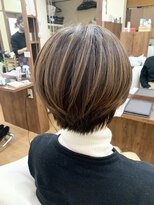 ヘアーメイク ロコ(HAIR MAKE ROCO) 丸みショート(^^)
