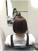 髪質改善/切りっぱなしボブ/美髪/30代40代/［人形町］