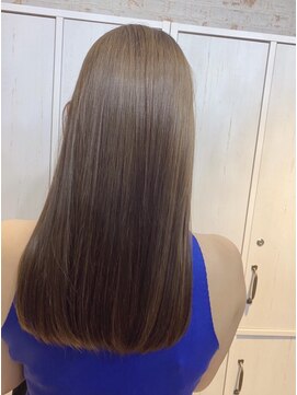 グランドライン(GRAND LINE) 《GRANDLINE友田千栄》髪質改善 艶髪ヘア カーキベージュ