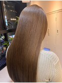 大人かわいい20代30代40代小顔ショコラベージュ　Zina本八幡
