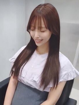 トッカ ヘアアンドトリートメント バイ リウム(tocca hair&treatment by Rium) 《韓国ヘア》エギョモリ×ストレート