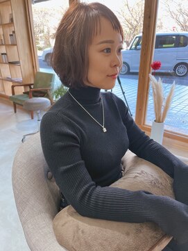 ジェニック 清水(-GENIC) 【-GENIC】抜け感×似合わせボブ