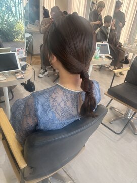 ジーナ 福岡天神(Zina) ローポニー/ヘアアレンジ/パーティーセット