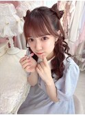佐倉なぎちゃん＊立体リボンハーフツイン＊まゆ