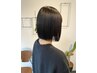 【再来】カット+ヘアマニキュア(リタッチ)+SYSTEMトリートメント(シンプル)