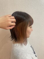 マーシュアトレ(marshu atre)&nbsp;☆インナーカラー×オレンジ☆