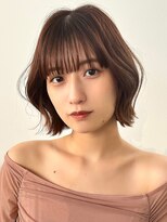 オーバーヘアー 長岡京店(over hair)&nbsp;くびれボブ×インナーカラー