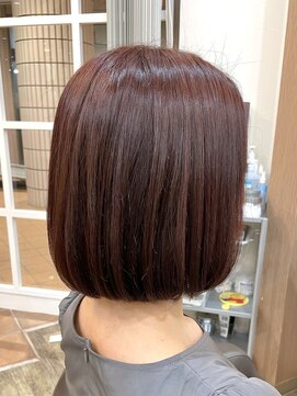 アルターリール(aL ter Rire) 黒髪/ボブルフ/ネビージュ/小顔/ワンレン/中村郁未