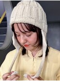 フェイスレイヤーとウォームブラウン