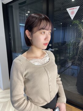 ヌープヘアーアイス(NUUP.hair ici) 大人ガーリー大人美人透明感髪質改善ニュアンスくすみカラー