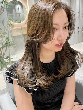 ミンクス渋谷スマートサロン(MINX shibuya smart salon) 【MINX】似合わせフェミニンロングレイヤー_渋谷/髪質改善