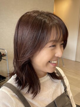 シンプル(Simple) ピンクブラウン