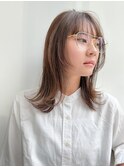 【寺本】小顔フェイスレイヤー/ミディアムレイヤー