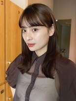 ガーデンヨコハマエスト(GARDEN YOKOHAMA est)&nbsp;メルティカラー　ショコラブラウン　ミディアムレイヤー　暖色