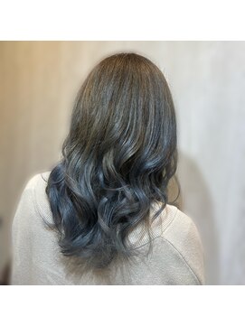 テーラヘアー 葛西店(TELA HAIR) シルバーブルーグラデ【TELAHAIR葛西】