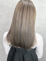 ルノン フィージュ(LUNON fieju)&nbsp;イメチェンヘアスタイルホワイトブロンド外ハネボブ美髪のススメ