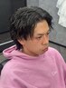 メンズカット＋ツイストスパイラルパーマ　14200円→13500円＜メンズ/理容室/
