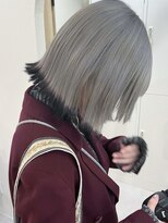 イチエ(icie)&nbsp;切りっぱなしボブ　エンドカラー