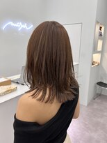 ミッシュバイアーバン(misch by urban.)&nbsp;ミディアムレイヤー/ブリーチなしベージュカラー